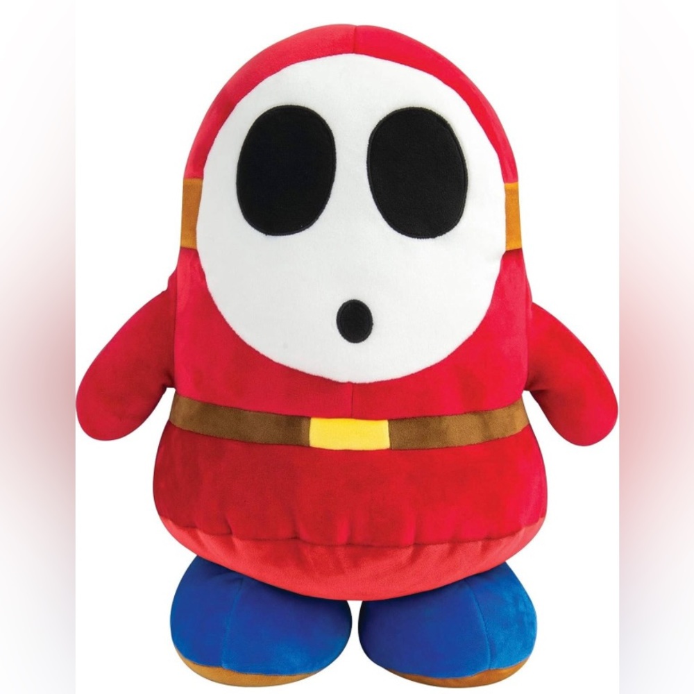 SUPER MARIO. NWT.
Super soft and‎ huggable,Nintendo Super Mario Shy Guy p…